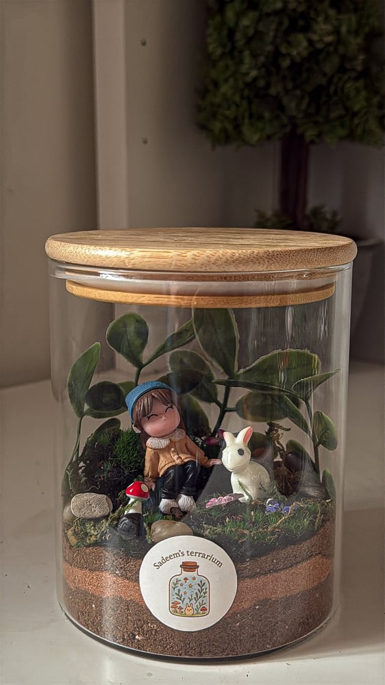 Girl garden