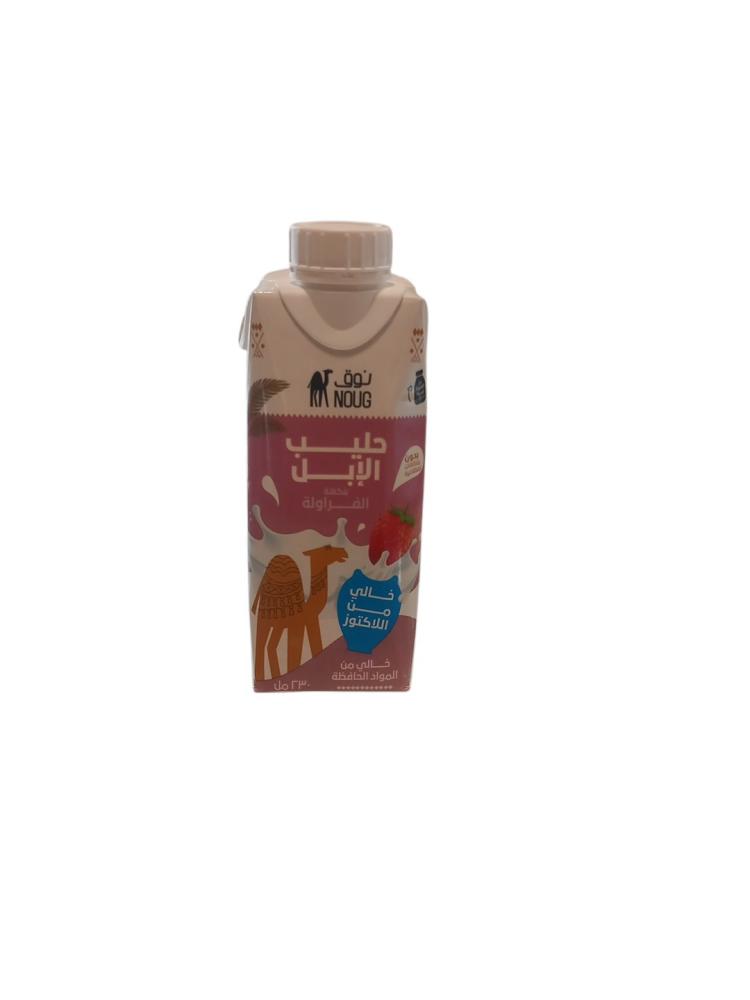 نوق حليب ابل فراولة 230 م