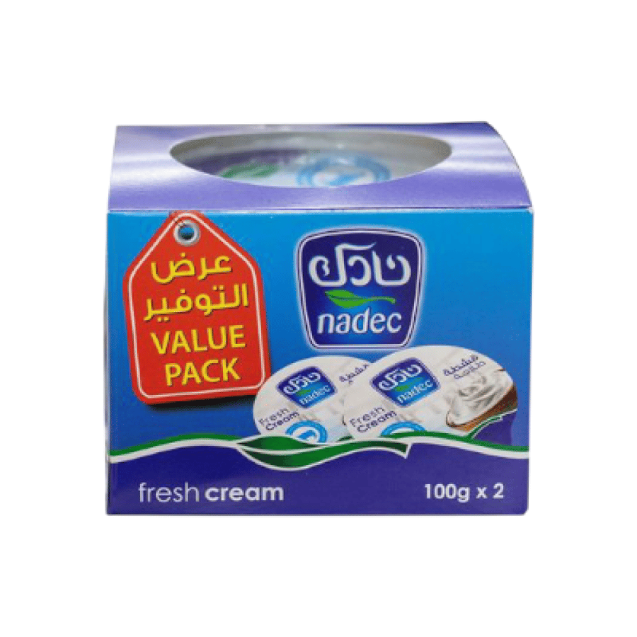 Fresh Nadak cream 2 cans × 100 grams