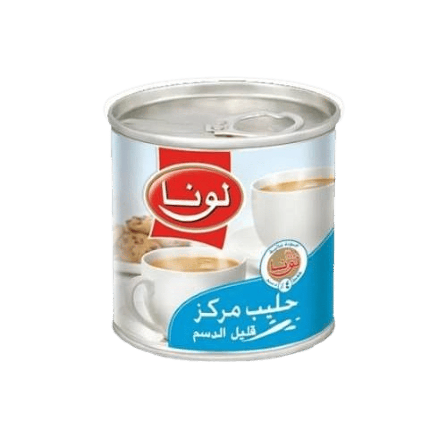 حليب مبخر لايت من لونا 170غ