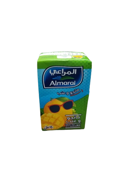 عصير مانجو وعنب من المراعي 140مل