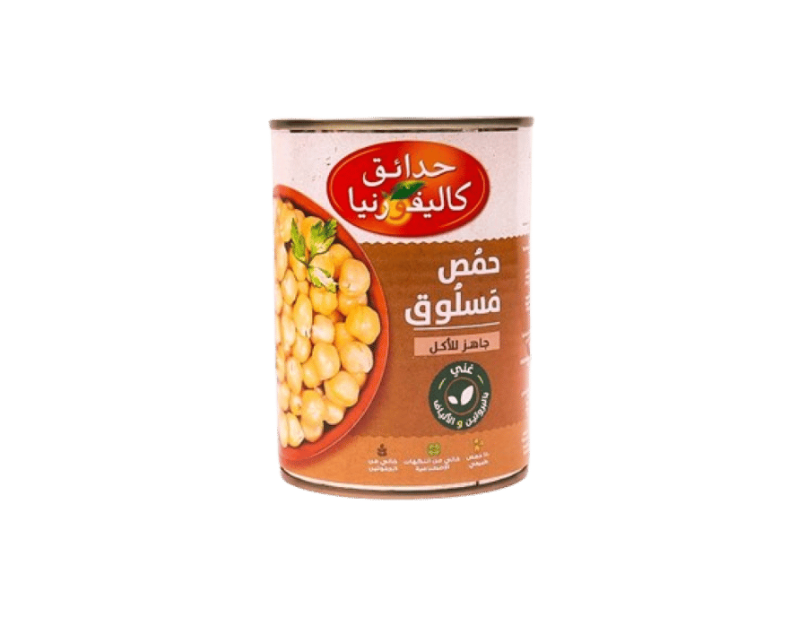 Cooked ready-to-eat chickpeas from California Gardens 400g
