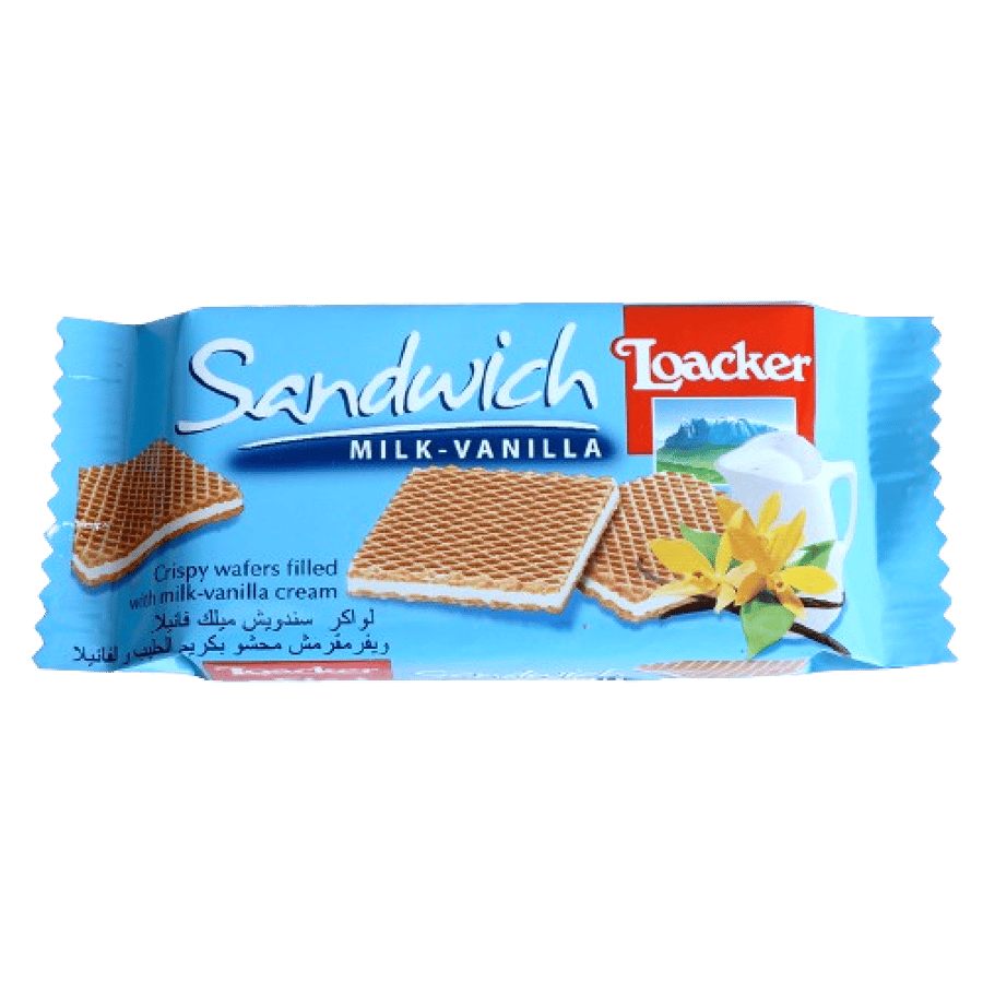Sandwich Wafer with milk cream and vanilla 25g