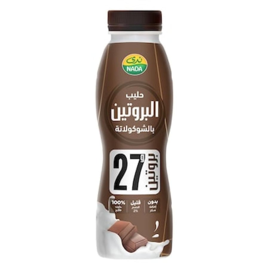 حليب بروتين بالشوكولاتة ندى 320مل