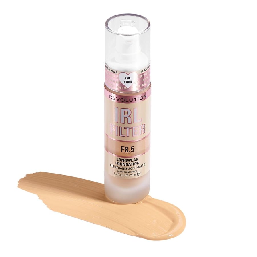 كريم أساس ريفولوشن IRL Filter 16H Longwear Soft Matte F8.5 23 مل