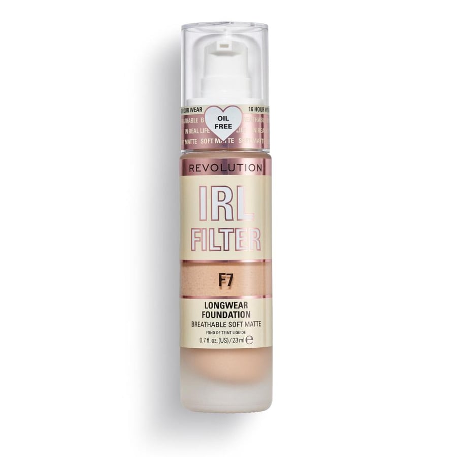 كريم أساس ريفولوشن IRL Filter 16H Longwear Soft Matte F7 23 مل