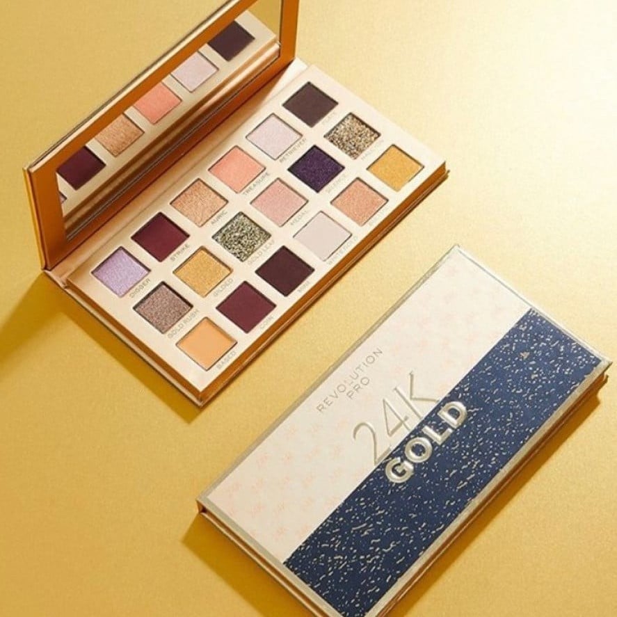 باليت ظلال عيون 24K قولد من ريفلوشن REVOLUTION 24K GOLD EYESHADOW PALE