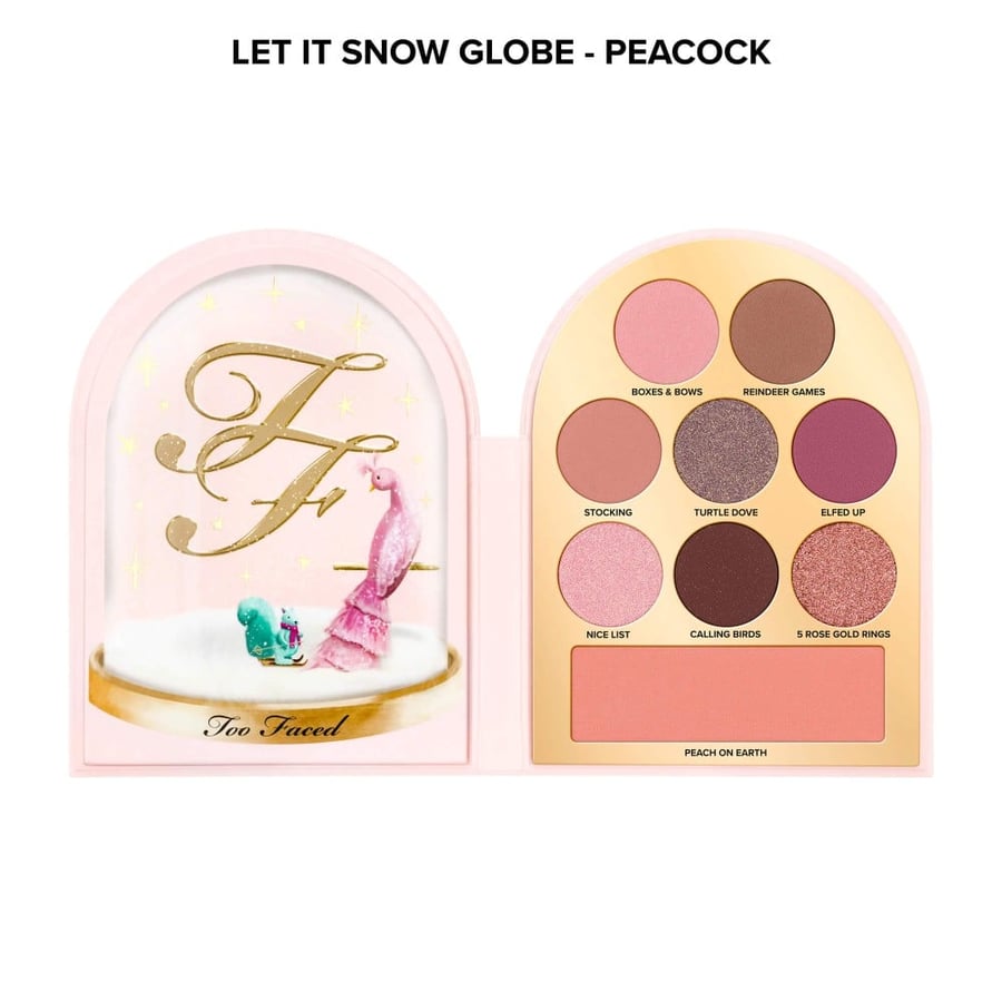 باليت ظلال عيون ليت إت سنو غلوبز من توفيسد TOOFACED LET IT SNOW GLOBES