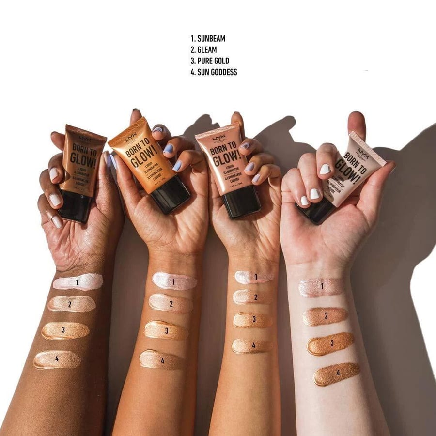 اضاءه سائله بورن تو غلو غليم من نيكس NYX BORN TO GLOW LIQUID ILLUMINATOR GLEA LI03
