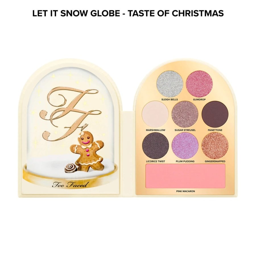 باليت ظلال عيون ليت إت سنو غلوبز من توفيسد TOOFACED LET IT SNOW GLOBES
