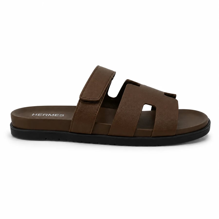 نعال Hermes رجالي بني