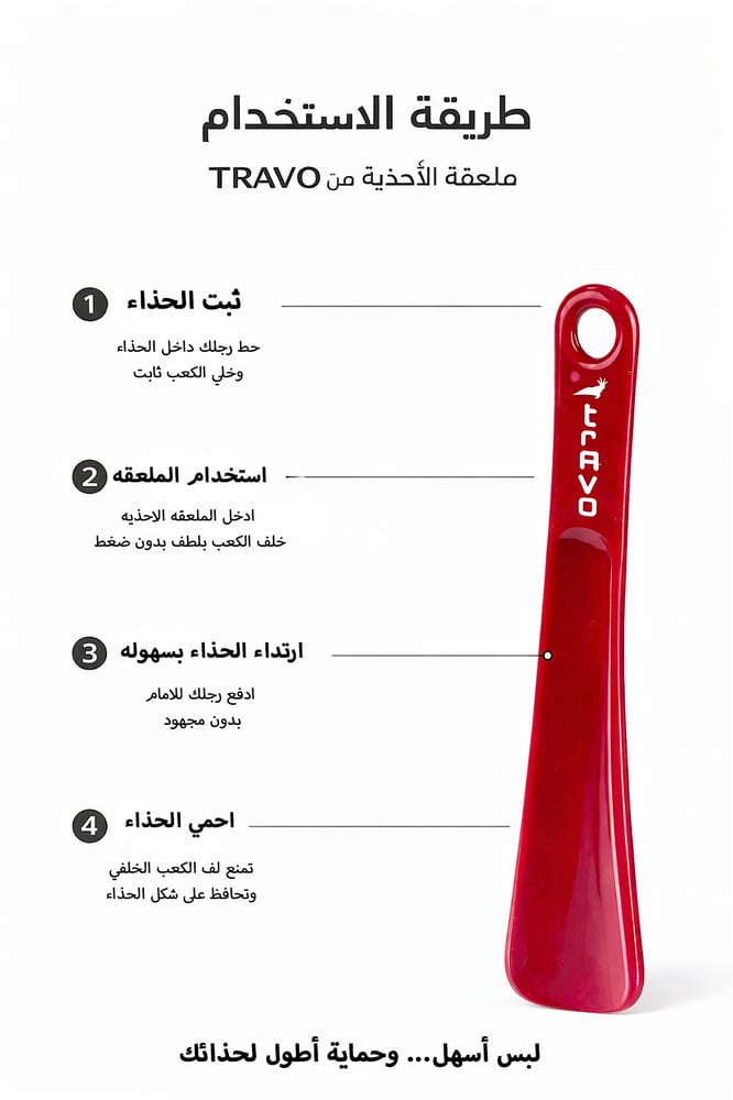 لباسة الاحذية من ترفو