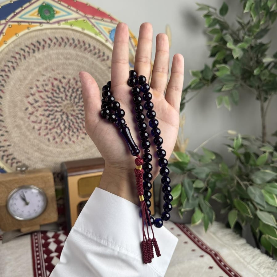 سبحة زعفرانية كركوشة Z059