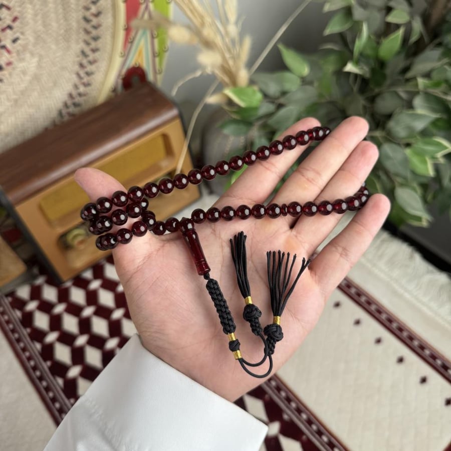 سبحة زعفرانية كركوشة Z073