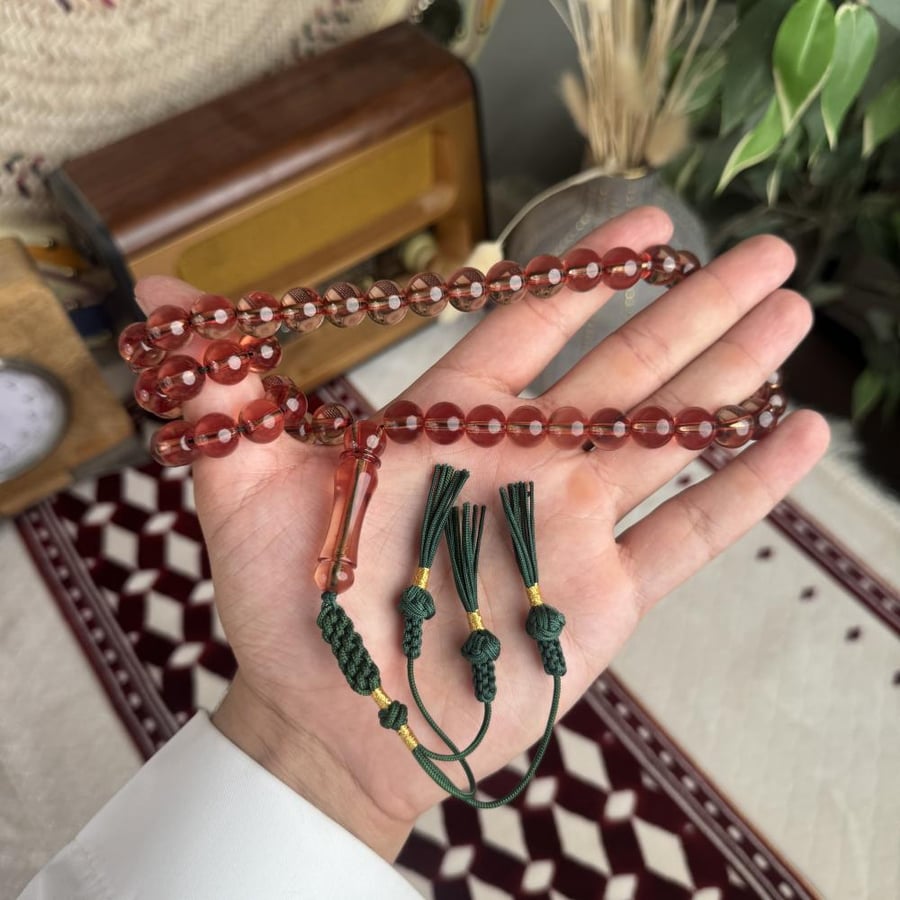سبحة زعفرانية كركوشة Z080