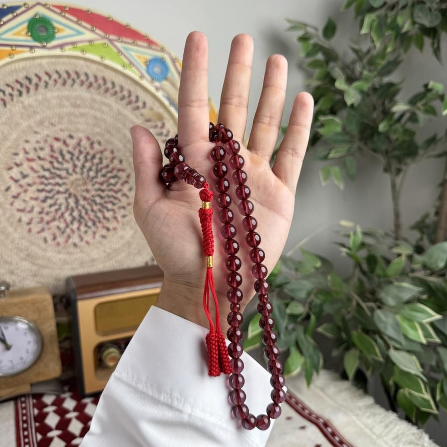 سبحة زعفرانية كركوشة Z064