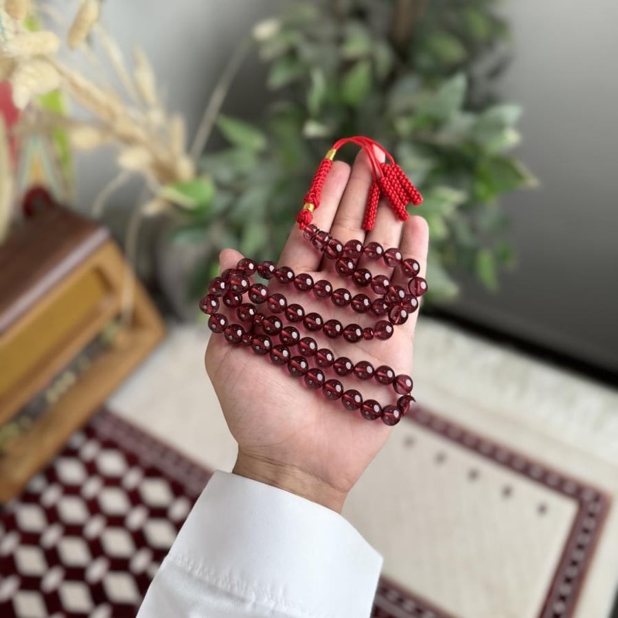 سبحة زعفرانية كركوشة Z064