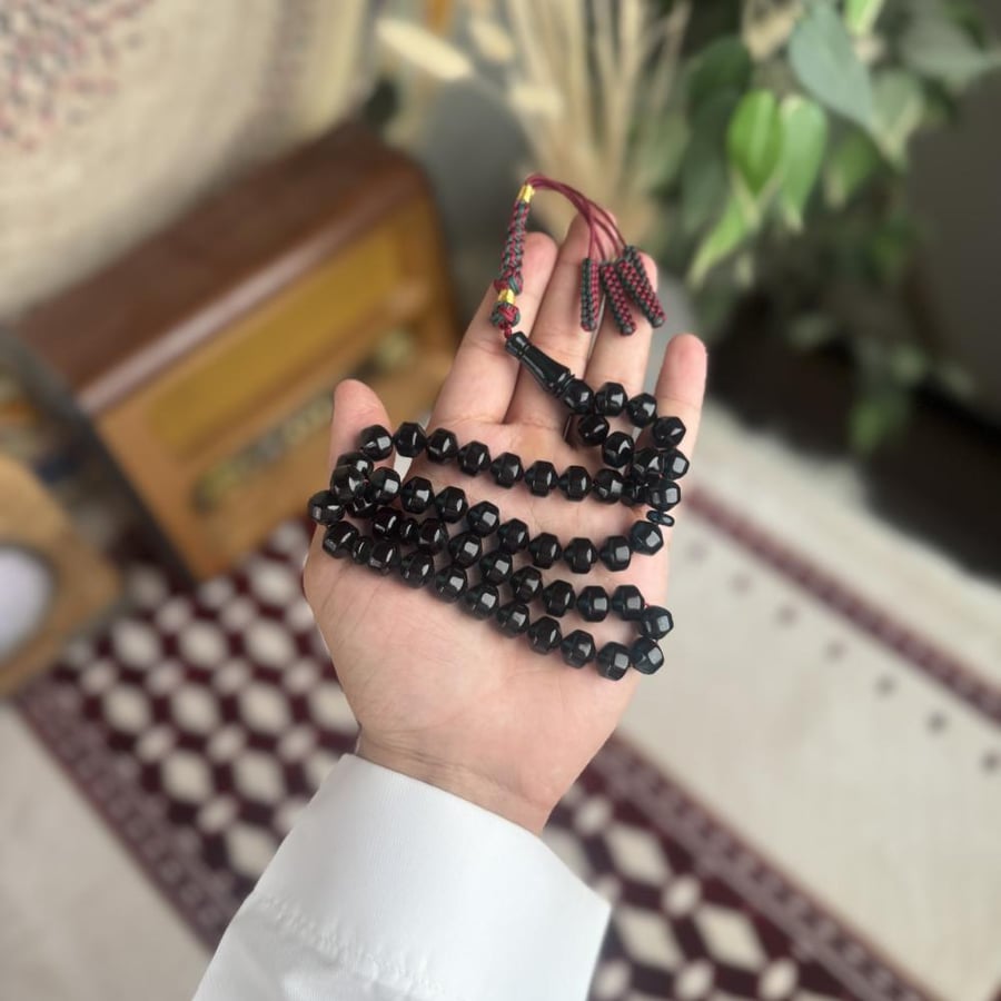 سبحة زعفرانية كركوشة Z078
