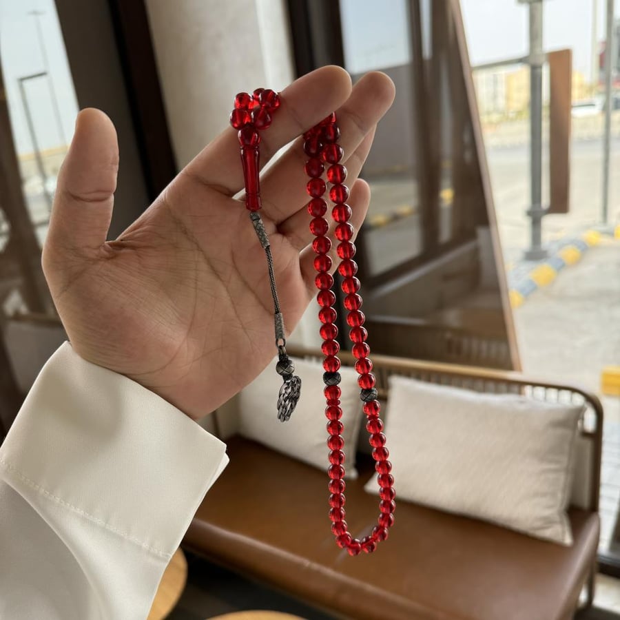 سبحة زعفراني Z163