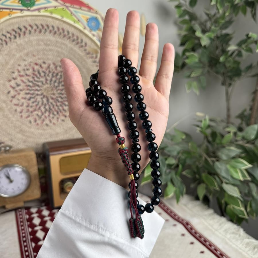 سبحة زعفرانية كركوشة Z063