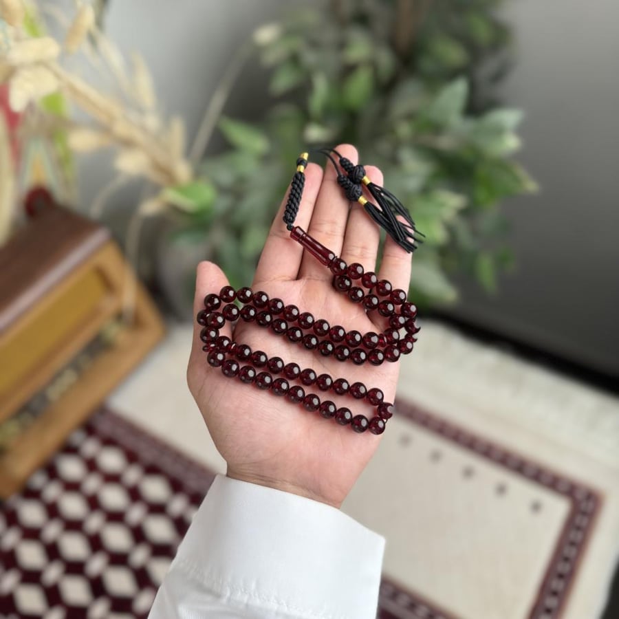 سبحة زعفرانية كركوشة Z073