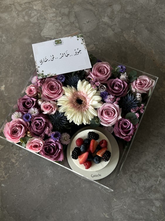اكريلك مع  كيكه جاناش " انيق "