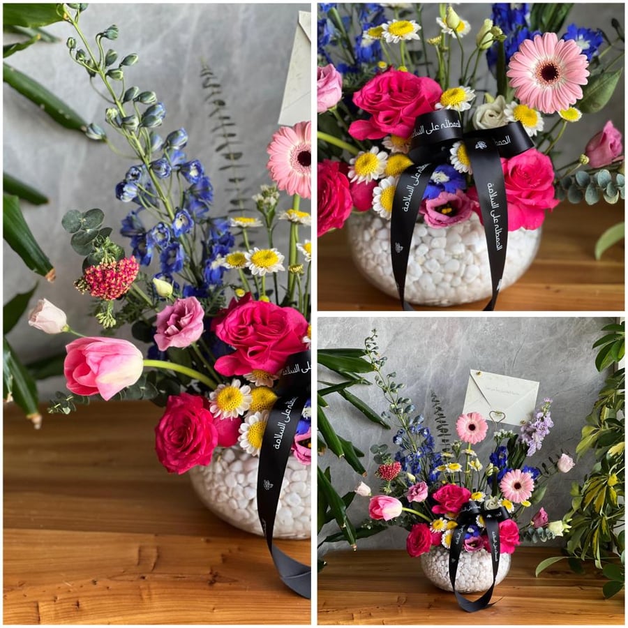 Spring vase
