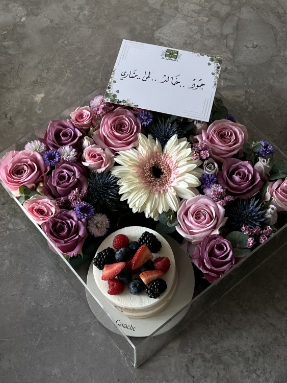 اكريلك مع  كيكه جاناش " انيق "