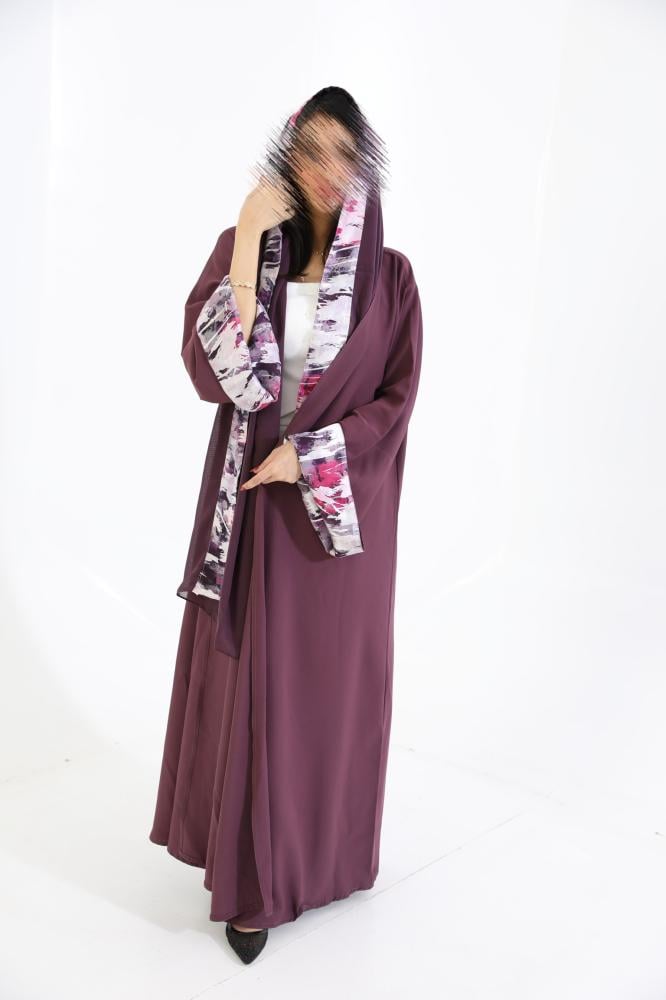 Purple Abaya