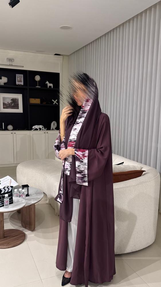 Purple Abaya