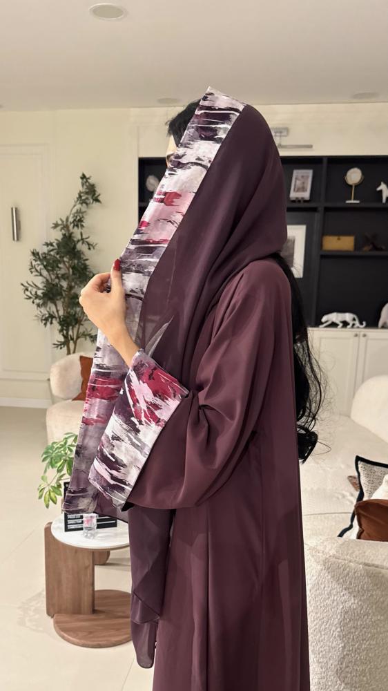 Purple Abaya