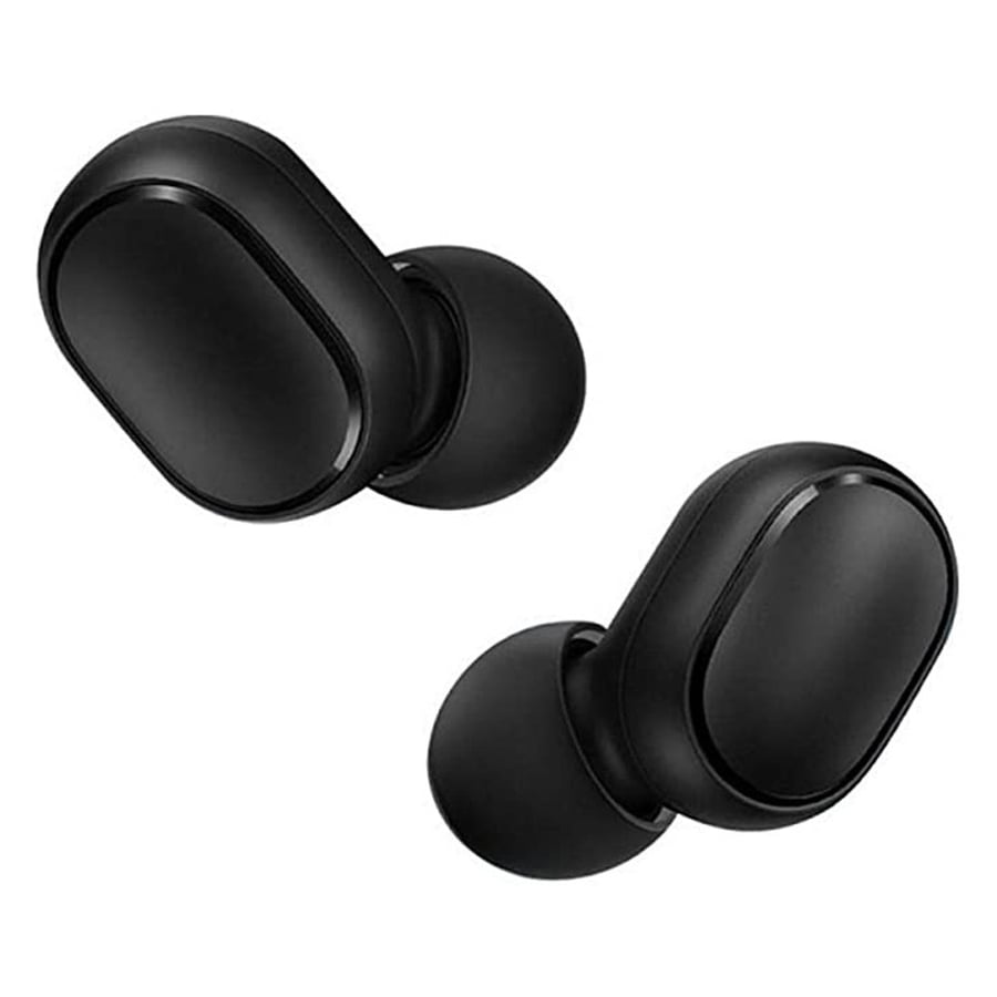 سماعة بلوتوث شاومي اسود Xiaomi Mi True Wireless Earbuds Basic with Charging Case 5.0 Bluetooth Earphone TWSEJ04LS