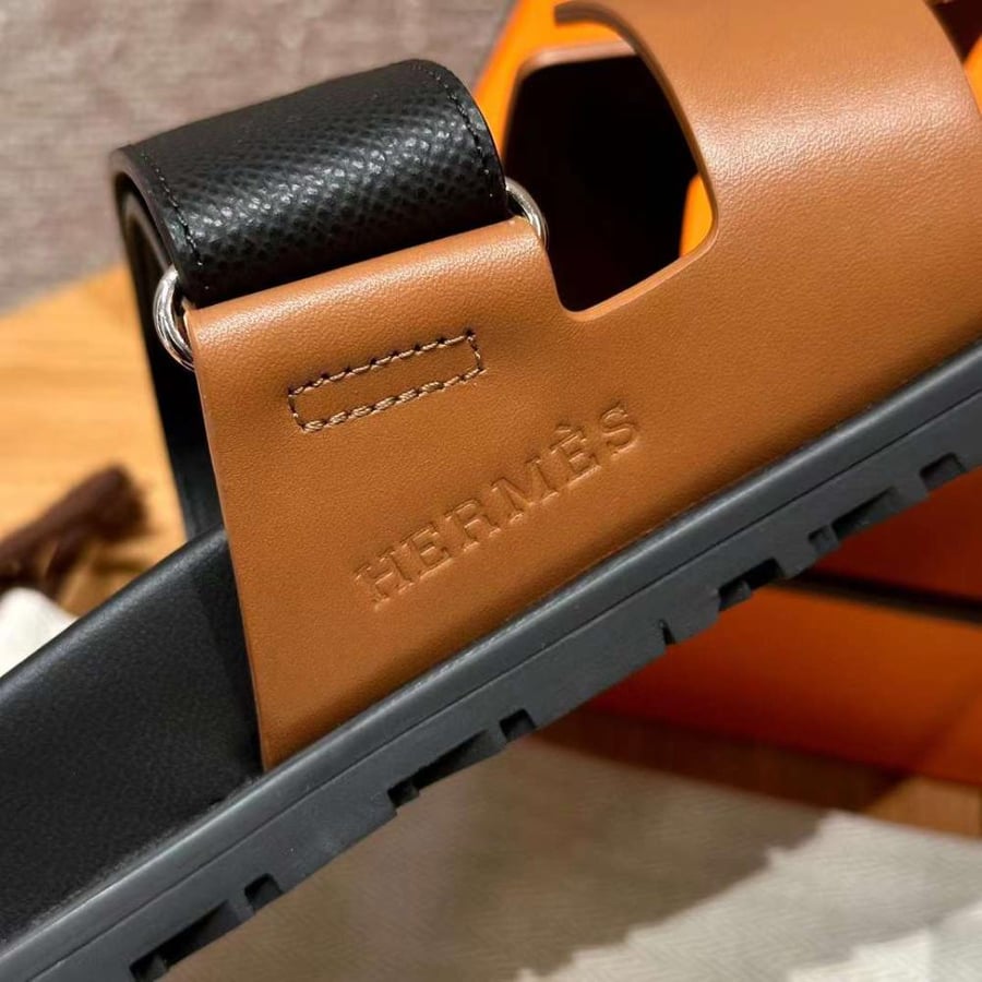 Hermès Chypre Soft Brown /Epsome Black