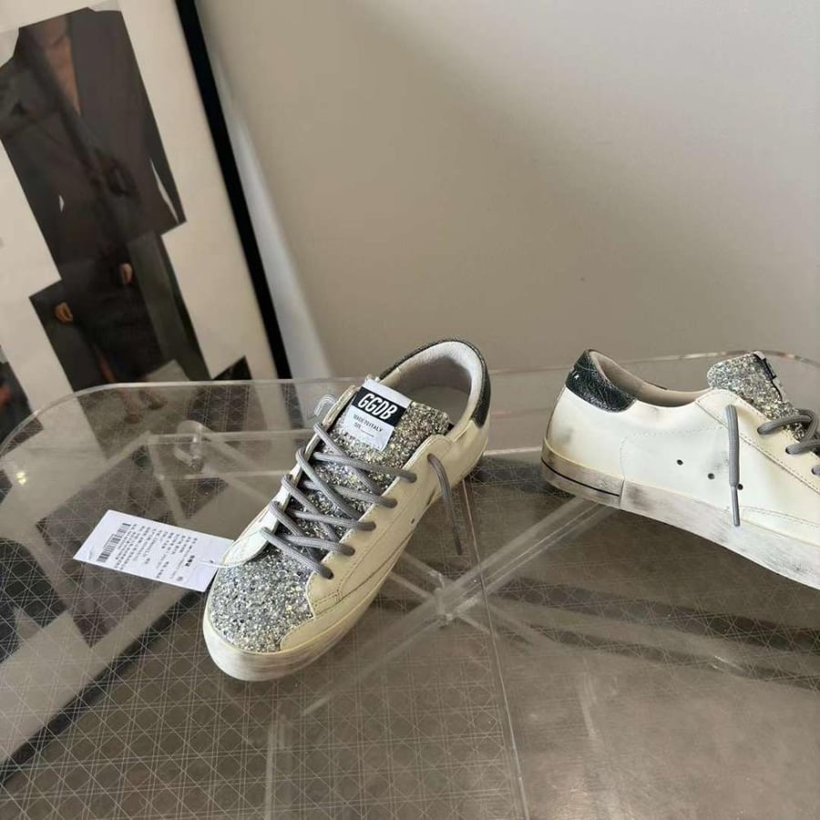 Golden Goose /GreyStar And Silver Glitter