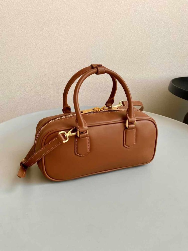 Arcadie Leather Brown Bag