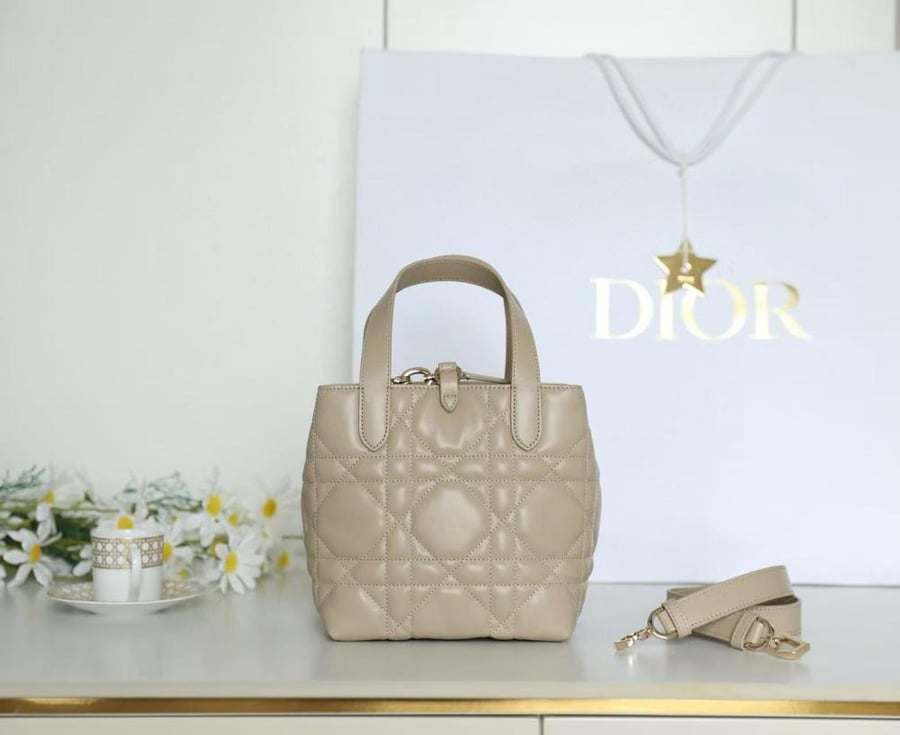 DIOR TOUJOURS Beige mini