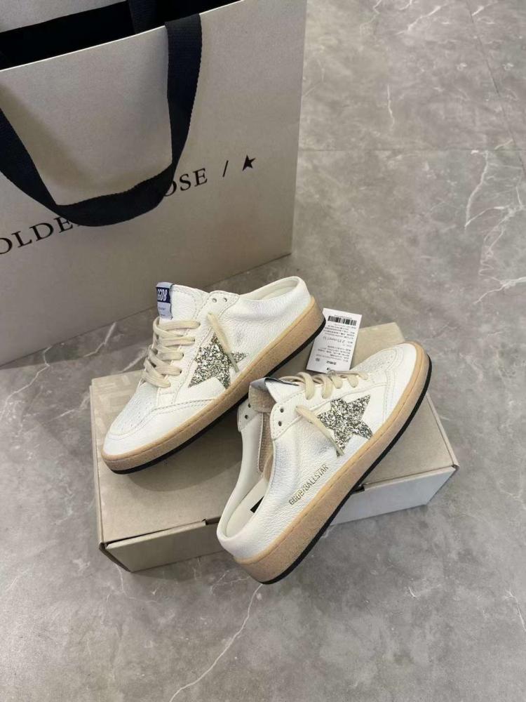 Golden Goose  /Silver Glitter Star