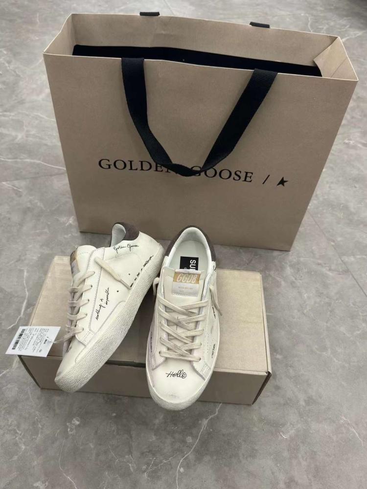 Golden Goose  /White / Dark grey