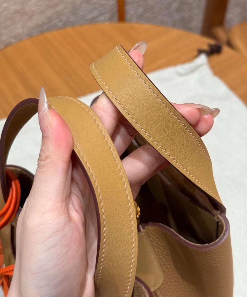 Hermès In The Loop 18 Biscuit/Gold