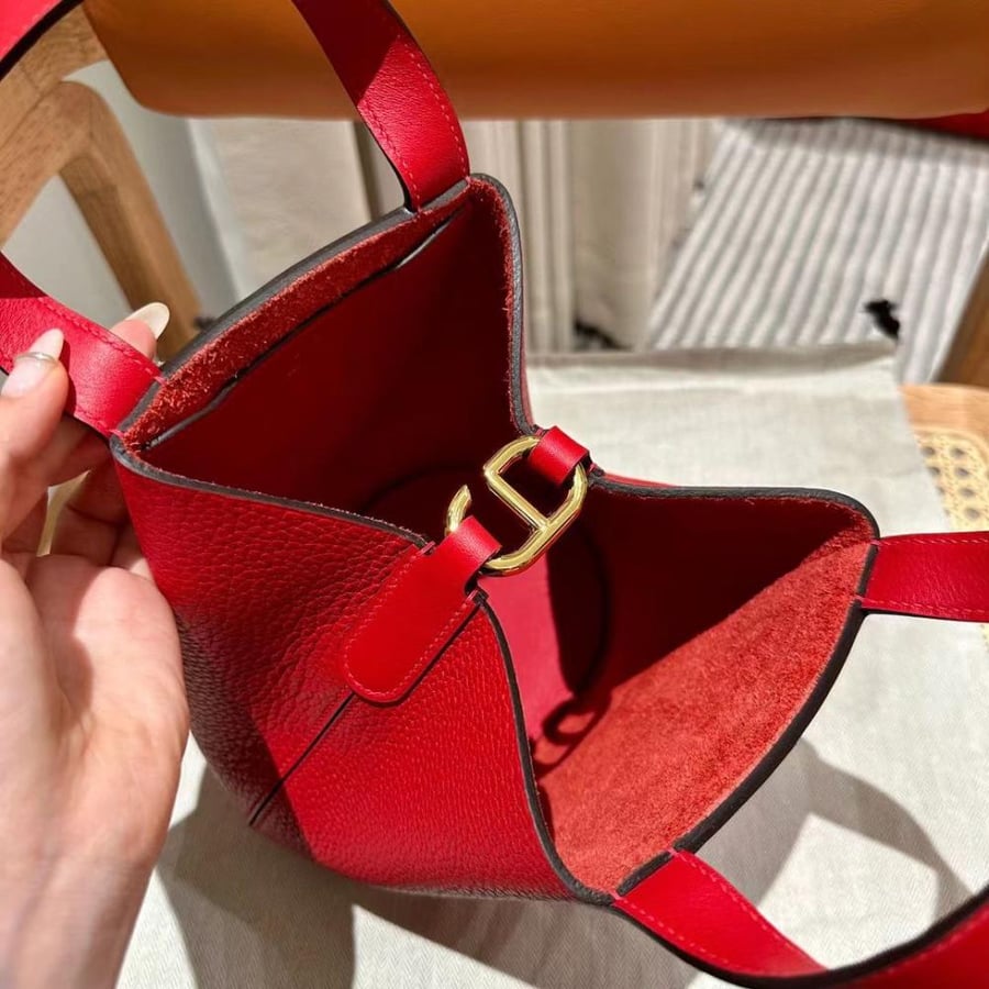 Hermès In The Loop 18 Red/Gold