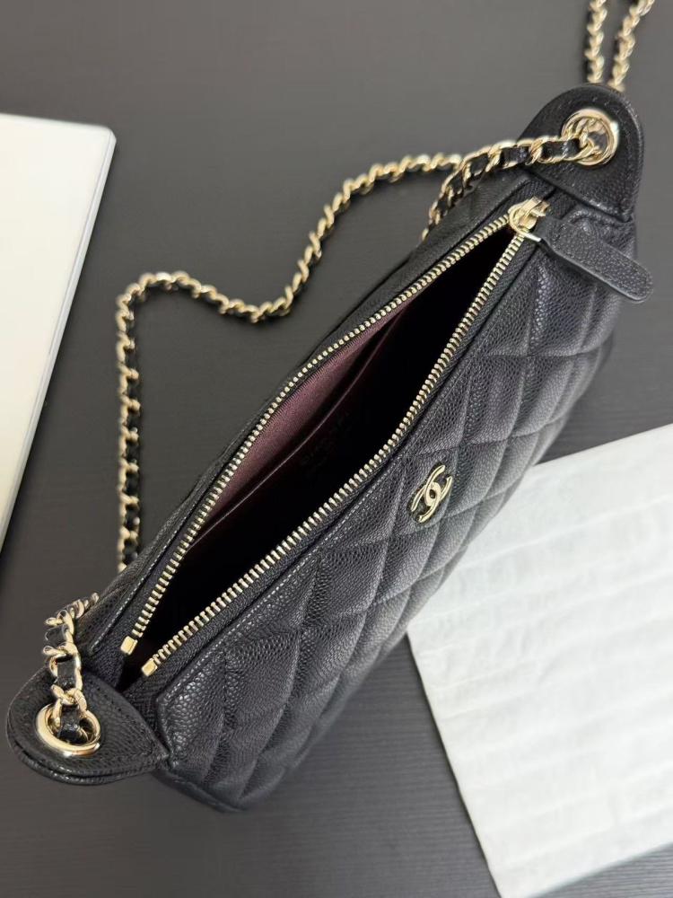 Chanel cross bag BLACK