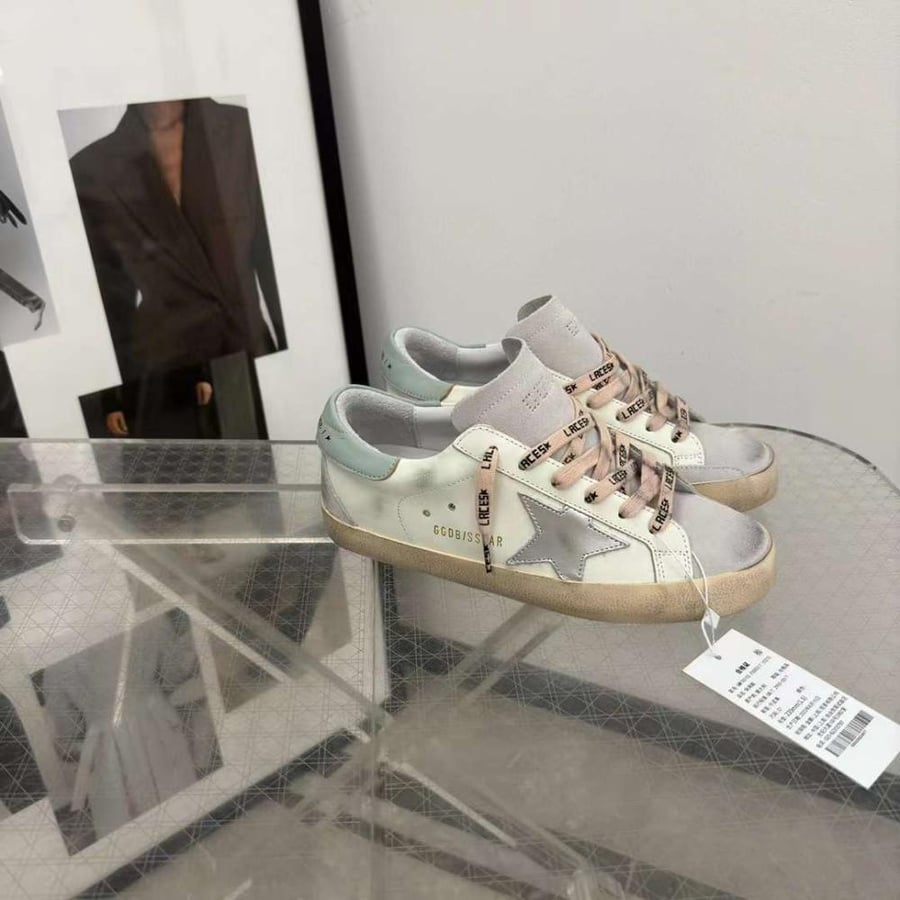 Golden Goose /Silver Star / blue /Pink Tie