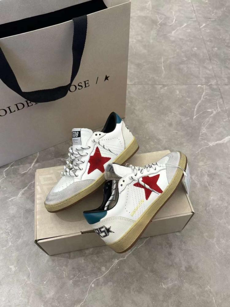 Golden Goose  /Red Star / white Grey