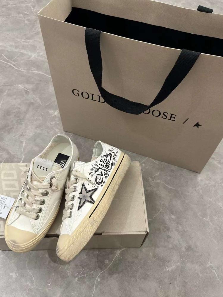 Golden Goose  /Black /grey Glitter