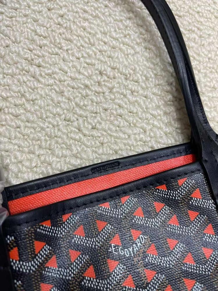 Goyard Goyardine Saint Louis Orange /Black Claire Voie PM