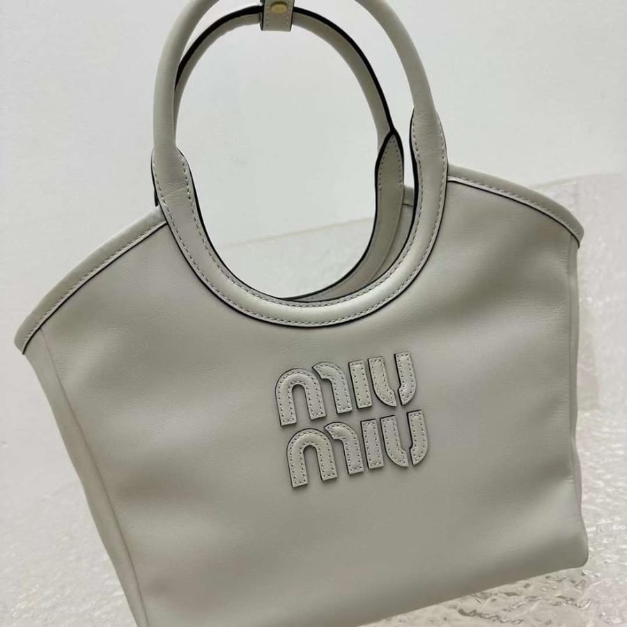 IVY leather White  bag