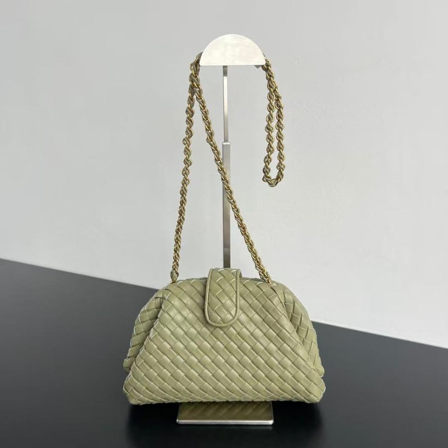 Teen Lauren Tan Women's Leather Clutch  light green