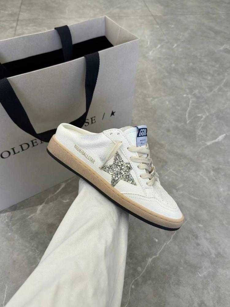 Golden Goose  /Silver Glitter Star