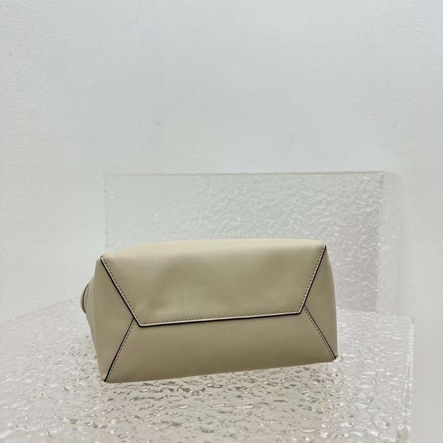 IVY leather Beige bag