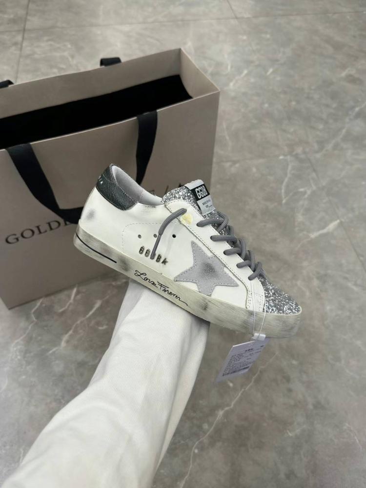 Golden Goose /GreyStar And Silver Glitter